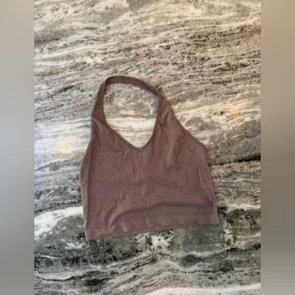 So. Seamless Ribbed Halter Tank Top Size Large - Picture 1 of 3
